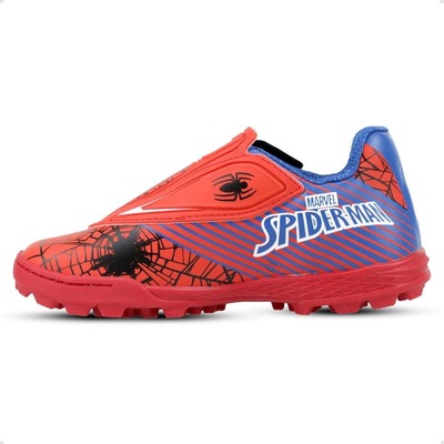 Chuteira Society Dray Marvel 4054 Homem Aranha - Infantil - Foto 2