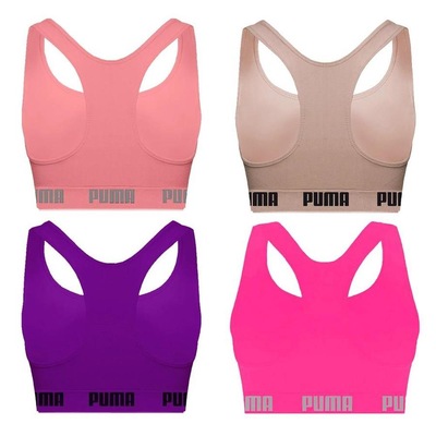 Kit Tops Puma Nadador sem Costura - 4 Unidades - Feminino - Foto 2