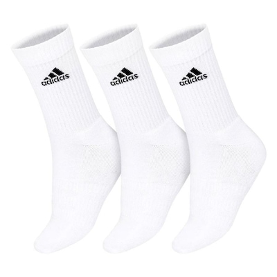 Meia Cano Alto adidas Spw Crw 38 Ao 40 - 3 Pares - Adulto - Foto 1