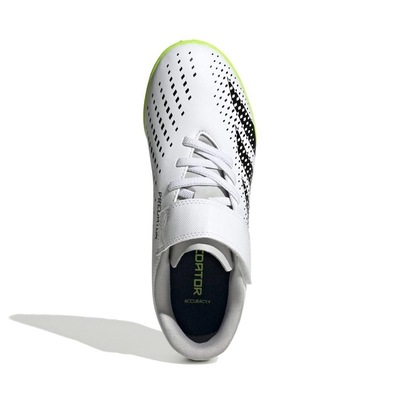 Chuteira Society adidas Predator Accuracy 23.4 Velcro Tf - Infantil - Foto 3