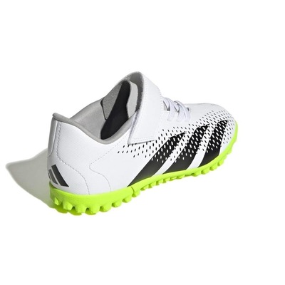 Chuteira Society adidas Predator Accuracy 23.4 Velcro Tf - Infantil - Foto 4