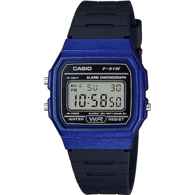 Relógio Casio Digital F-91Wm-2Adf - Unissex - Foto 1