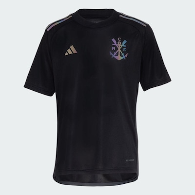 Camisa do Flamengo 3 Cr 23/24 adidas - Infantil - Foto 2