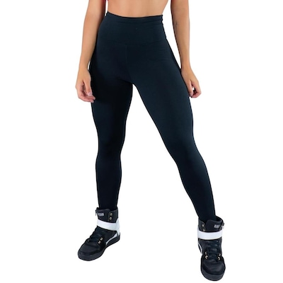 Calça Legging Cintura Alta Mvb Modas Suplex Fitness - Feminina - Foto 1