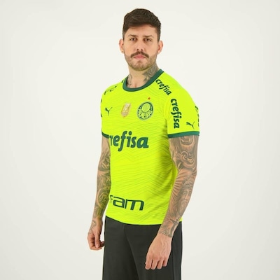 Camisa do Palmeiras Iii 2023 Campeão Brasileiro Puma - Masculina - Foto 2