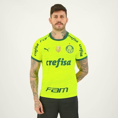 Camisa do Palmeiras Iii 2023 Campeão Brasileiro Puma - Masculina - Foto 1