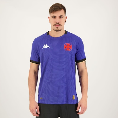 Camisa do Vasco Goleiro 2023 Kappa - Masculina - Foto 1