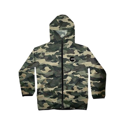 Jaqueta Corta Vento Wss Light Camuflado Moon - Infantil - Foto 1