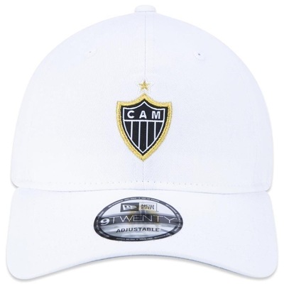 Boné Aba Curva New Era 9Twenty Futebol Atletico Mineiro - Strapback - Adulto - Foto 2