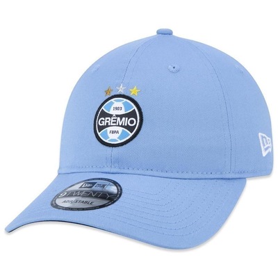 Boné Aba Curva New Era 9Twenty Futebol Gremio - Strapback - Adulto - Foto 1