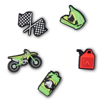 Jibbitz Motocross Pack - 5 Unidades - Unissex - Foto 1