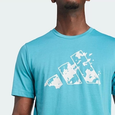 Camiseta adidas Treino Estampada Essentials Seasonal - Masculina - Foto 5