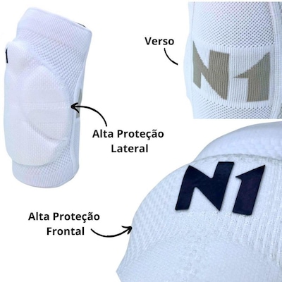 Joelheira de Vôlei N1 Sport Spry Profissional - Adulto - Foto 3