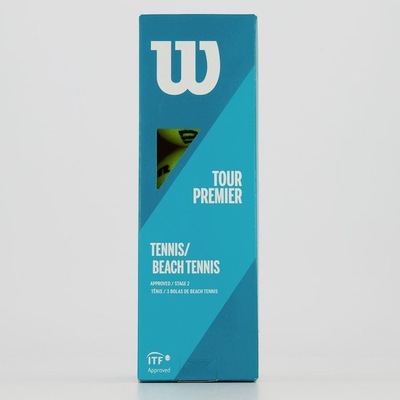 Bolas de Tênis Wilson Tour Premier BT - 3 Unidades - Foto 2