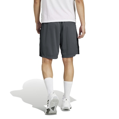 Shorts adidas Essentials Piquet 3-Stripes - Masculino - Foto 2