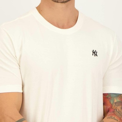 Camiseta New Era MLB New York Yankees Mini Logo - Masculina - Foto 4