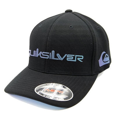 Boné Aba Curva Quiksilver Gradient Reflective - Fechado - Adulto - Foto 1