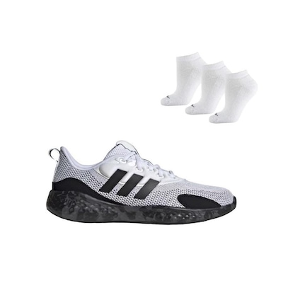 Tênis adidas Fluidflow 3.0 + 3 Pares de Meias - Masculino - Foto 1