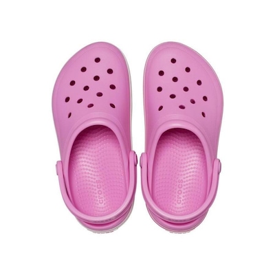 Sandália Crocs Crocband Off Court Clog Toddler Taffy - Feminino - Foto 5
