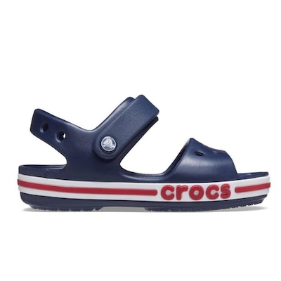 Sandália Crocs Bayaband Sandal - Infantil - Foto 1