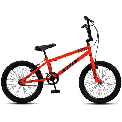 Bicicleta aro 20 Krw Bmx Cross - V-Brake - sem Marchas - Infantil - Foto 1