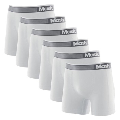Kit Cuecas Boxer Mash Microfibra sem Costura 710.01 - Adulto - 6 unidades - Foto 1