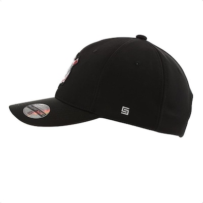 Boné Aba Curva Supercap Corinthians Patch Bordado Frontal Ottoman - Snapback - Adulto - Foto 4