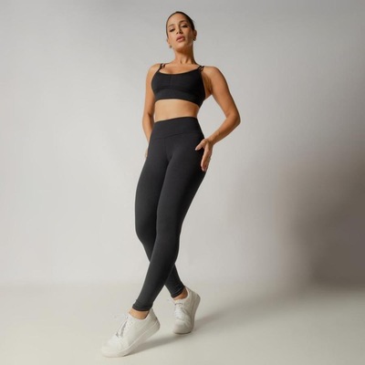 Calça Legging Honey Be Básica Lounge - Feminina - Foto 4