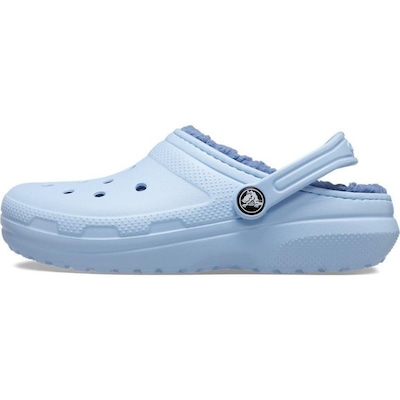 Sandália Crocs Classic Lined K Calcite - Unissex - Foto 3