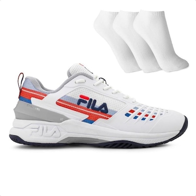 Tênis Fila Axilus Ace 2.0 + 3 Pares de Meias - Masculino - Foto 1