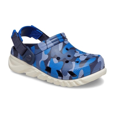 Sandália Crocs Duet Max Ii Camo Redux Clog T - Unissex - Foto 2