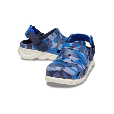 Sandália Crocs Duet Max Ii Camo Redux Clog T - Unissex - Foto 4