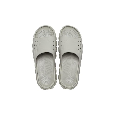 Chinelo Crocs Echo Slide Elephant - Unissex - Foto 5