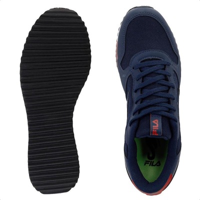 Tenis Fila Euro Jogger Sport + 3 Pares de Meias - Masculino - Foto 4