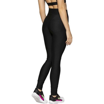 Calça Legging Run More Zip Logo - Feminina - Foto 2