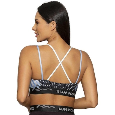 Top Fitness com Bojo Run More Color Band - Feminino - Foto 2