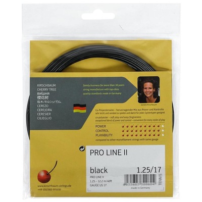 Corda para Raquete de Tênis Kirschbaum Pro Line 2 17L 1.25mm Set Individual - Foto 3