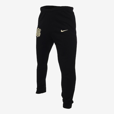 Calça Corinthians Nike Fleece III - Masculina - Foto 1