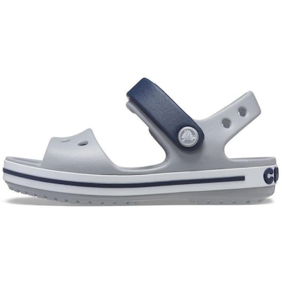 Sandália Crocs Crocband Sandal Kids Light - Infantil - Foto 3