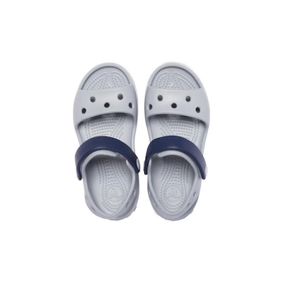 Sandália Crocs Crocband Sandal Kids Light - Infantil - Foto 5