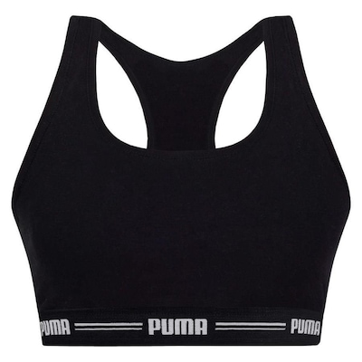 Top Nadador com Bojo Puma Cotton - Feminino - Foto 1