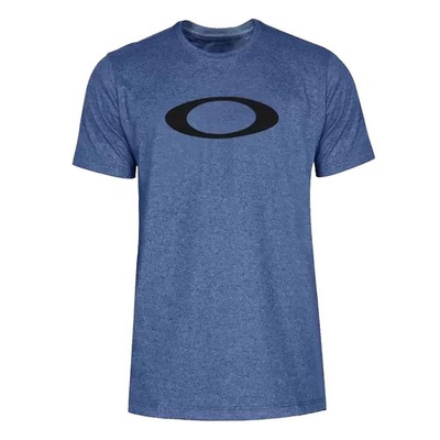 Camiseta Oakley O-Ellipse Dark Blue - Masculina - Foto 1