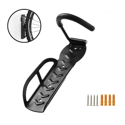 Kit Suportes para Bicicleta de Parede Vertical Rava Gancho Fixo - 2 Unidades - Foto 2