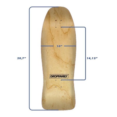 Shape Maple Santa Cruz Old School Kendall End Of The World 10.0 - Foto 3