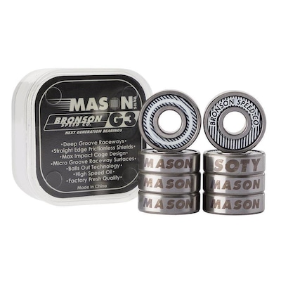 Rolamento Bronson Speed Co. G3 Mason Silva - Foto 2