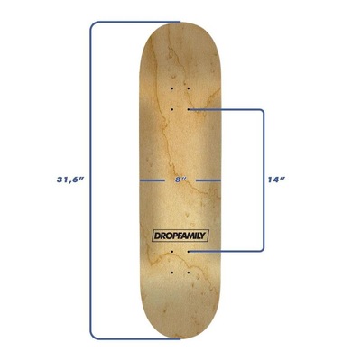 Shape Santa Cruz Maple Screaming Hand 8.0 - Foto 3