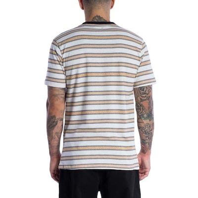 Camiseta Rvca Leaman Stripe - Masculina - Foto 3