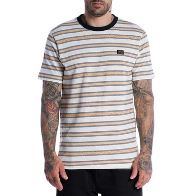 Camiseta Rvca Leaman Stripe - Masculina - Foto 1