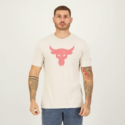 Camiseta Under Armour Project Rock Brahma Bull - Masculina - Foto 1