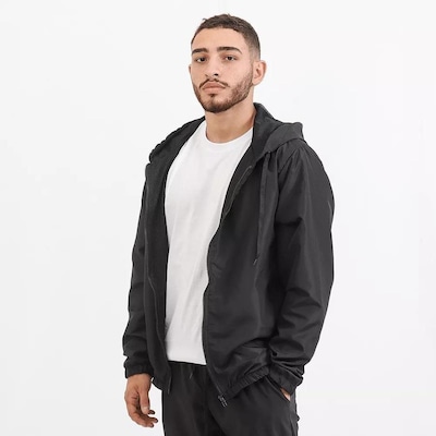 Jaqueta Corta Vento com Capuz New Fox Impermeável Cv-Imper-01 - Masculina - Foto 1